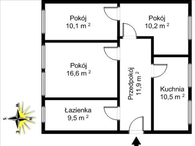 Mieszkanie na sprzedaż, Tomaszowski, Tomaszów Mazowiecki gm, Tomaszów Mazowiecki, Spalska